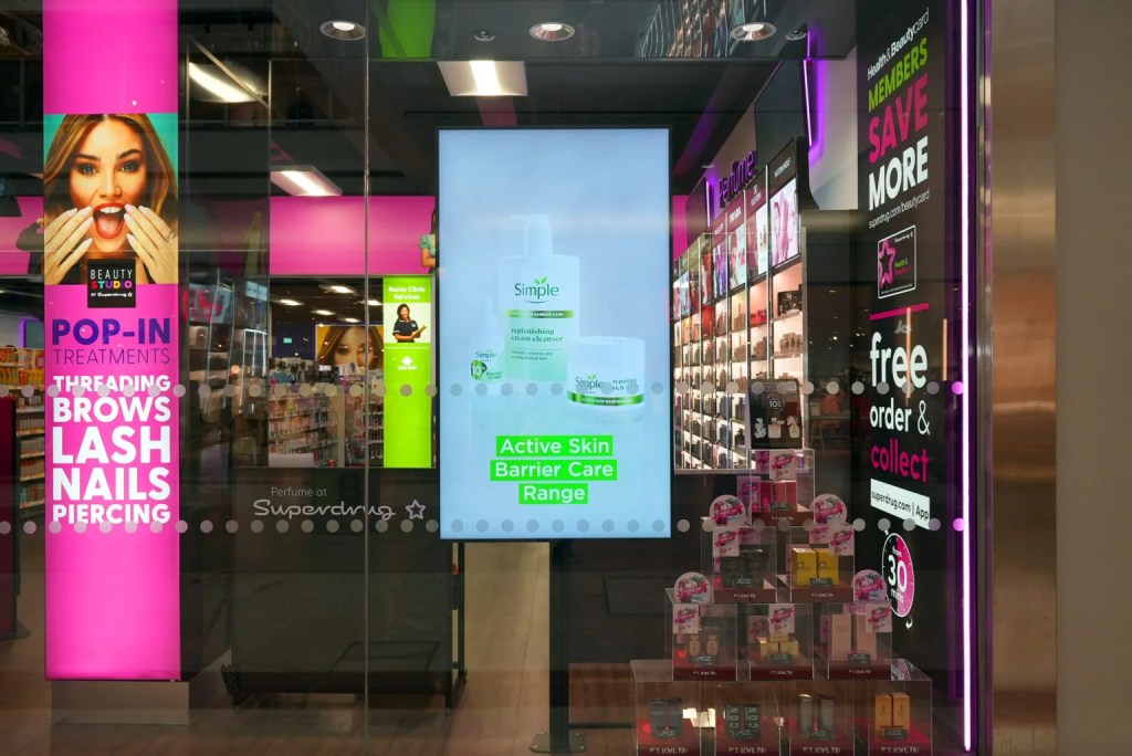 Superdrug accelerates retail media capabilities, deploying 500 digital screens across UK&nbsp;stores