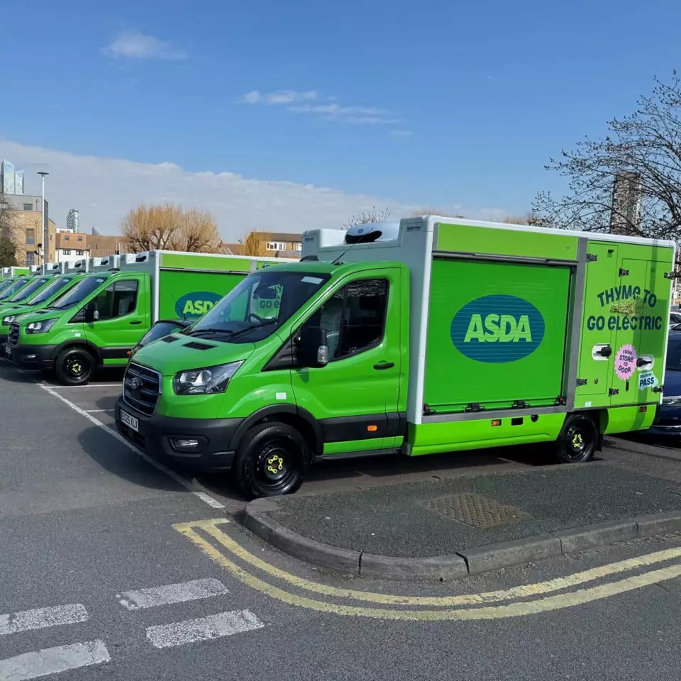 Asda goes green for last mile delivery, investing £1.3m to expand its electric vehicle&nbsp;fleet