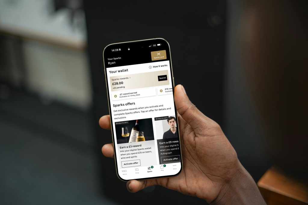 M&S overhauls Sparks loyalty programme, using AI and ML to personalise & simplify rewards