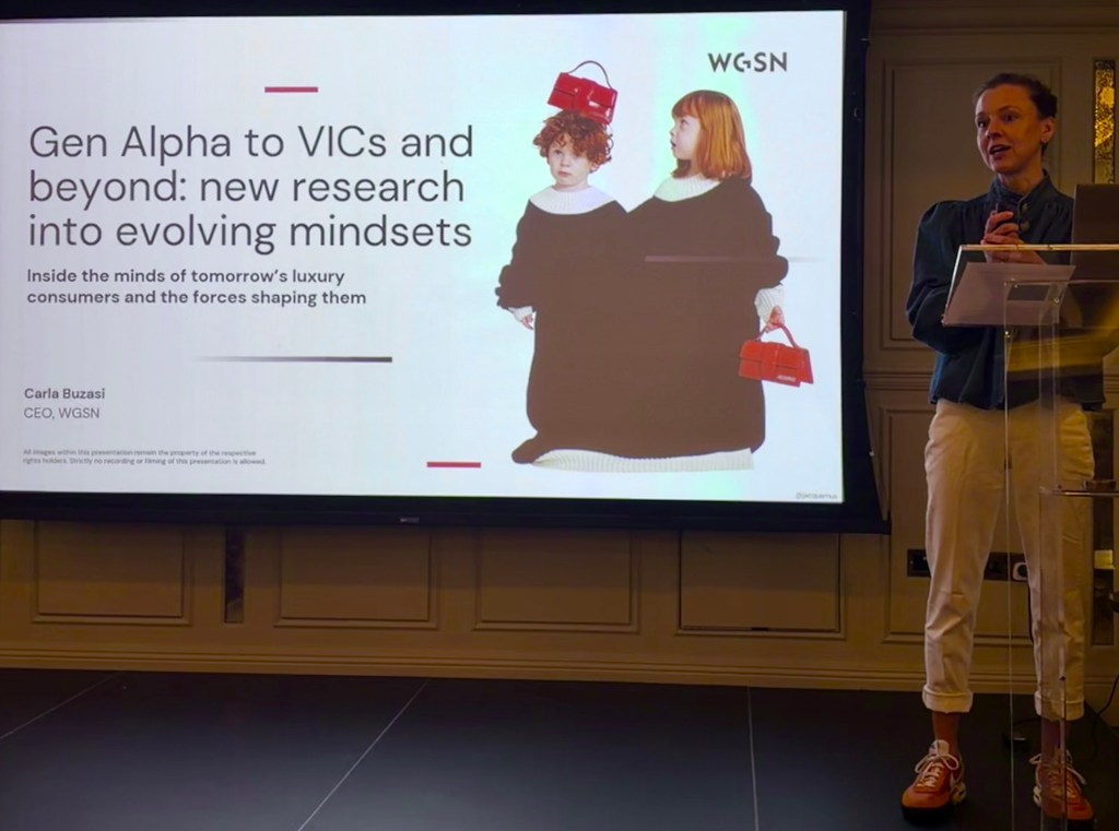 Bringing their A Game: WGSN’s Carla Buzasi on how luxury brands can win over Gen Alpha