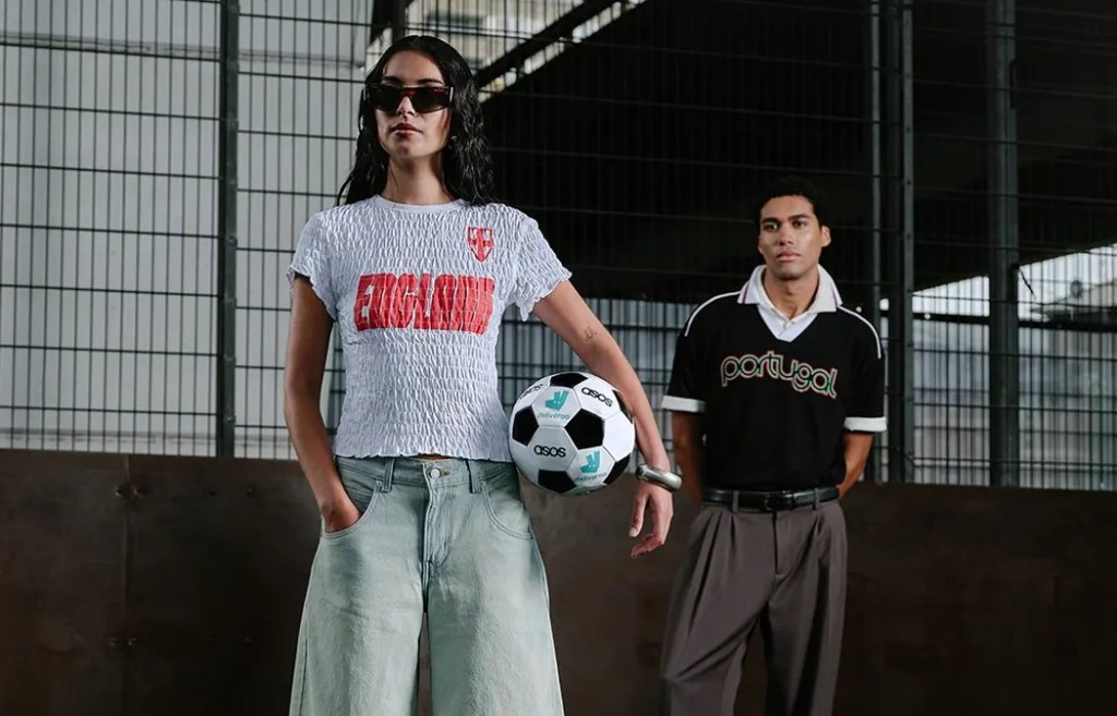 ASOS and Deliveroo team up for fast footie fashion deliveries during the World Cup