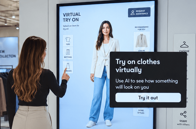 Tesco trials AIUTA’s virtual try-on tech as part of new F&F in-store shopping experience